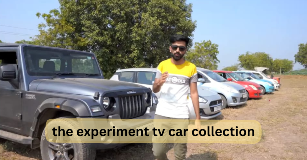 the experiment tv car collection