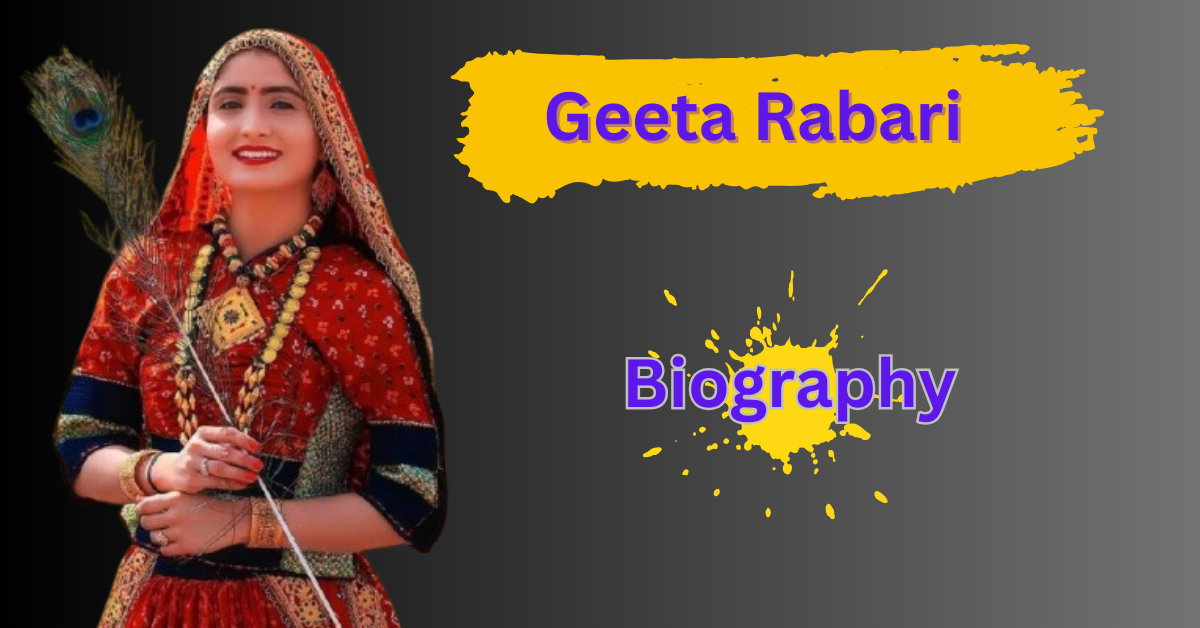 Geeta Rabari Biography